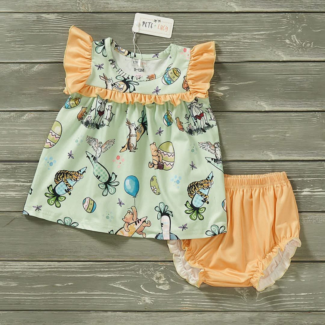 Hundred Acre Easter Bummie Set