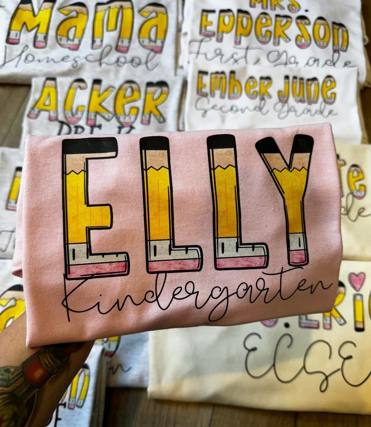 Pencil Tees (Youth)