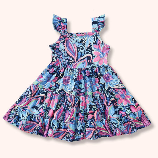 Pre-Order Lovely Lilly Girls Dress By Pete + Lucy