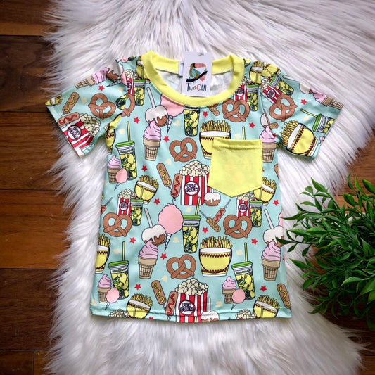 Fair Food Pocket Tee By TwoCan