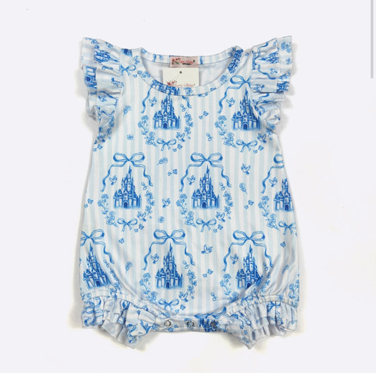 Castle Infant Romper By Clover Cottage
