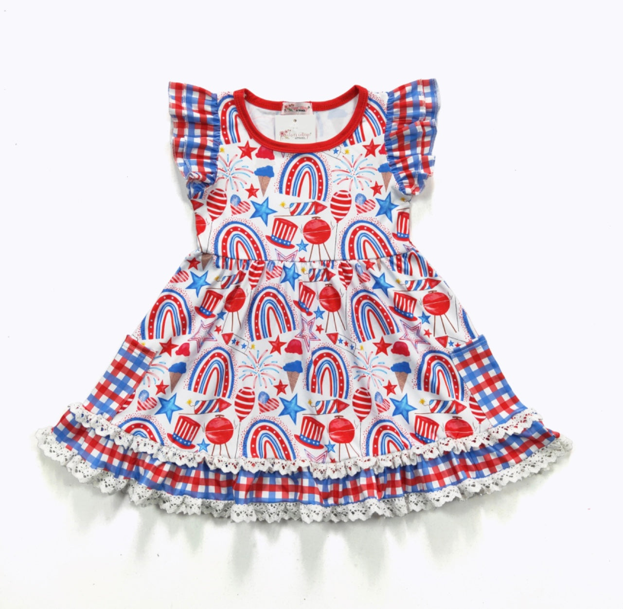 4th of July Dress by Clover Cottage