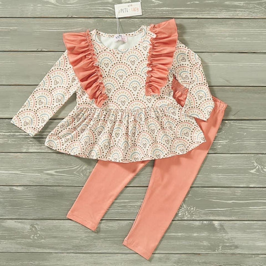 Loving Rainbow Pants Set by Pete + Lucy