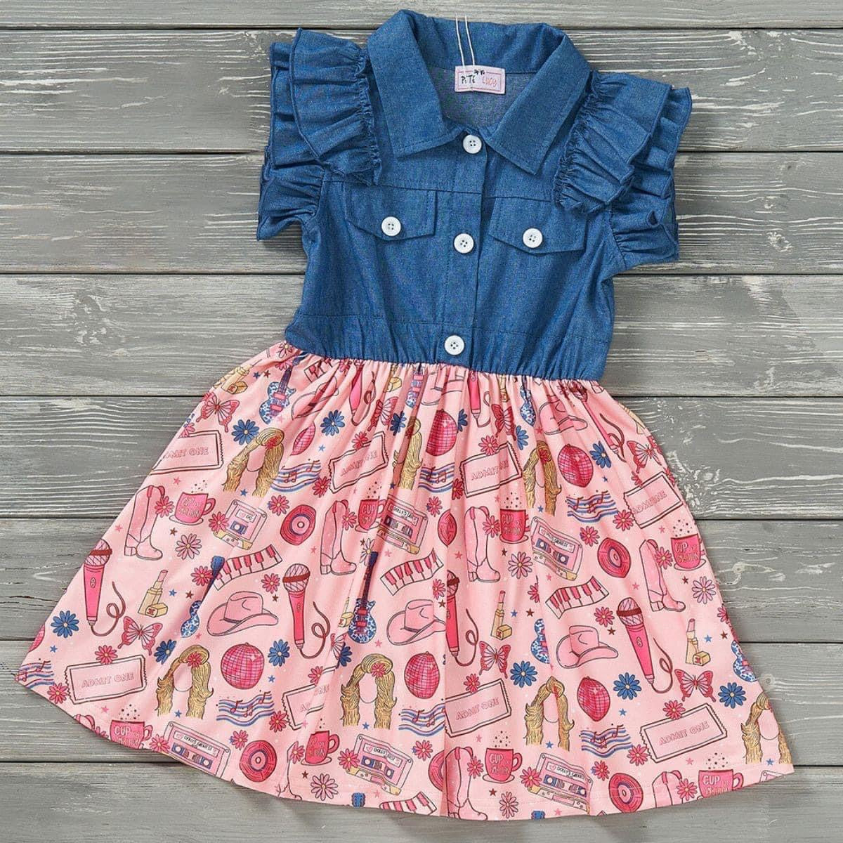 Country Music Charm Dress by Pete + Lucy