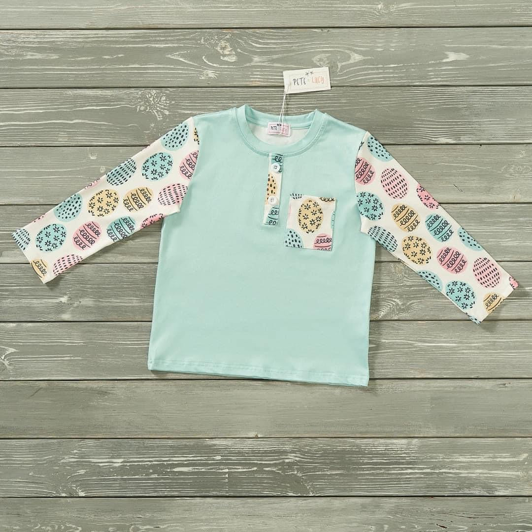 Pre-Order Bunnies In Bloom Boys Tee (Long Sleeve)