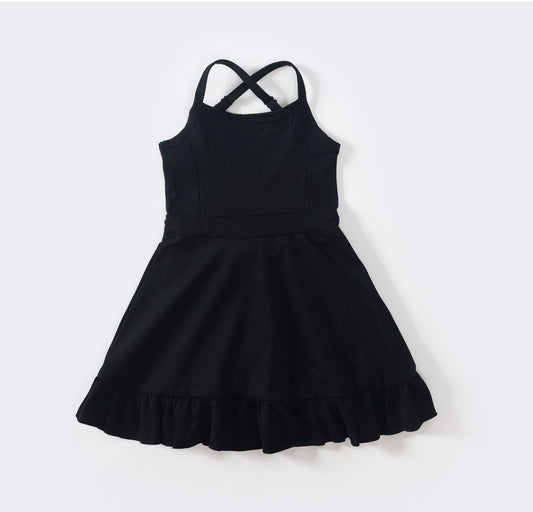 Black Athletic Dress By Clover Cottage