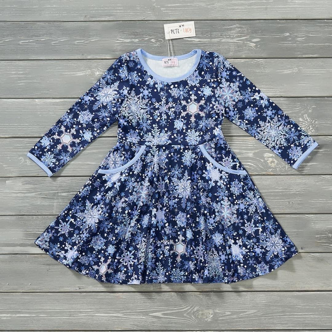 Winter Family Girls Dress by Pete + Lucy