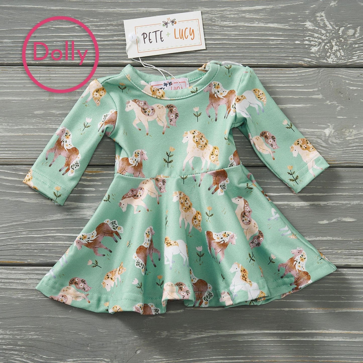 Happy Horses Dolls Dress by Pete + Lucy