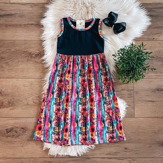 Bold Wildflower Maxi Dress By TwoCan
