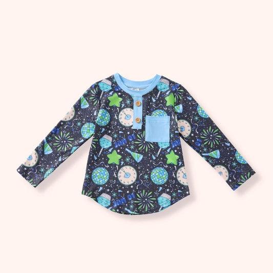 Pre-Order Ball Drop Boys Tee By Pete + Lucy