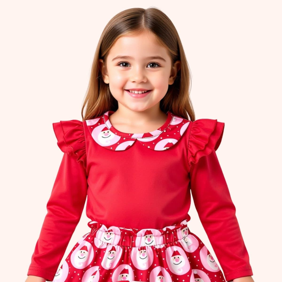 Jolly St. Nick Skort Set By Pete + Lucy