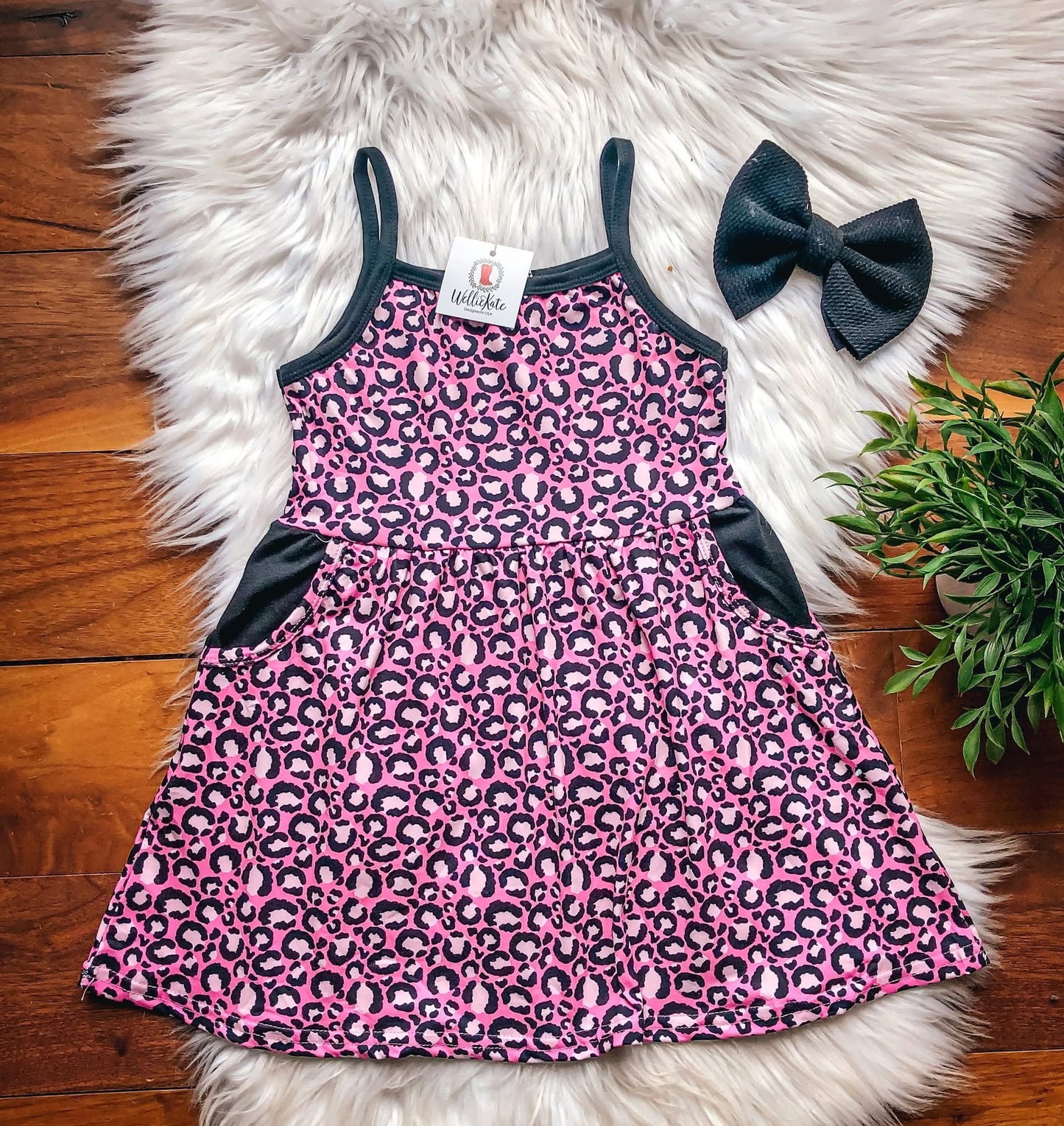 Pink Leopard Dress By TwoCan