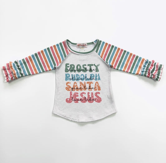 Frosty Raglan by Clover Cottage
