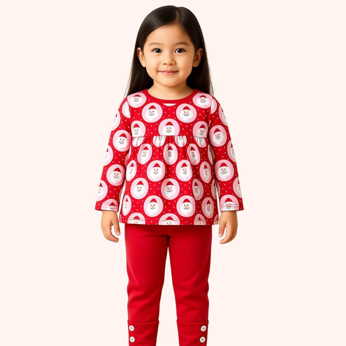 Jolly St. Nick Pants Set By Pete + Lucy
