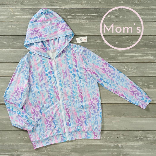 Pre-Order Mommy + Me Iridescent Zip Up