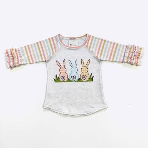 Bunny Tail Raglan by Clover Cottage