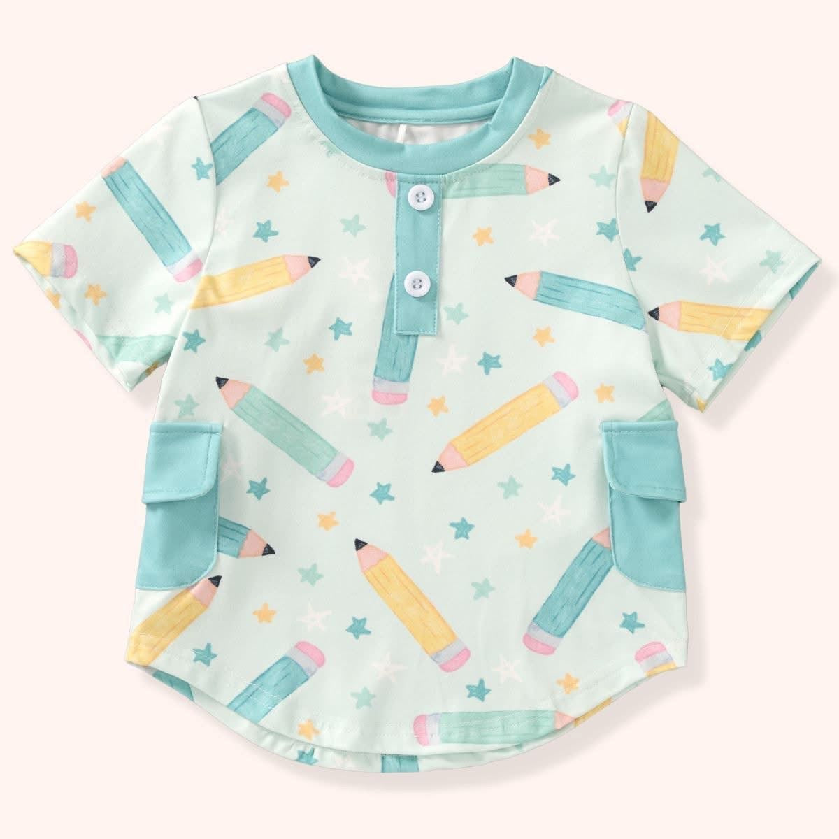Pre-Order Ready, Set, Learn Boys Tee by Pete + Lucy