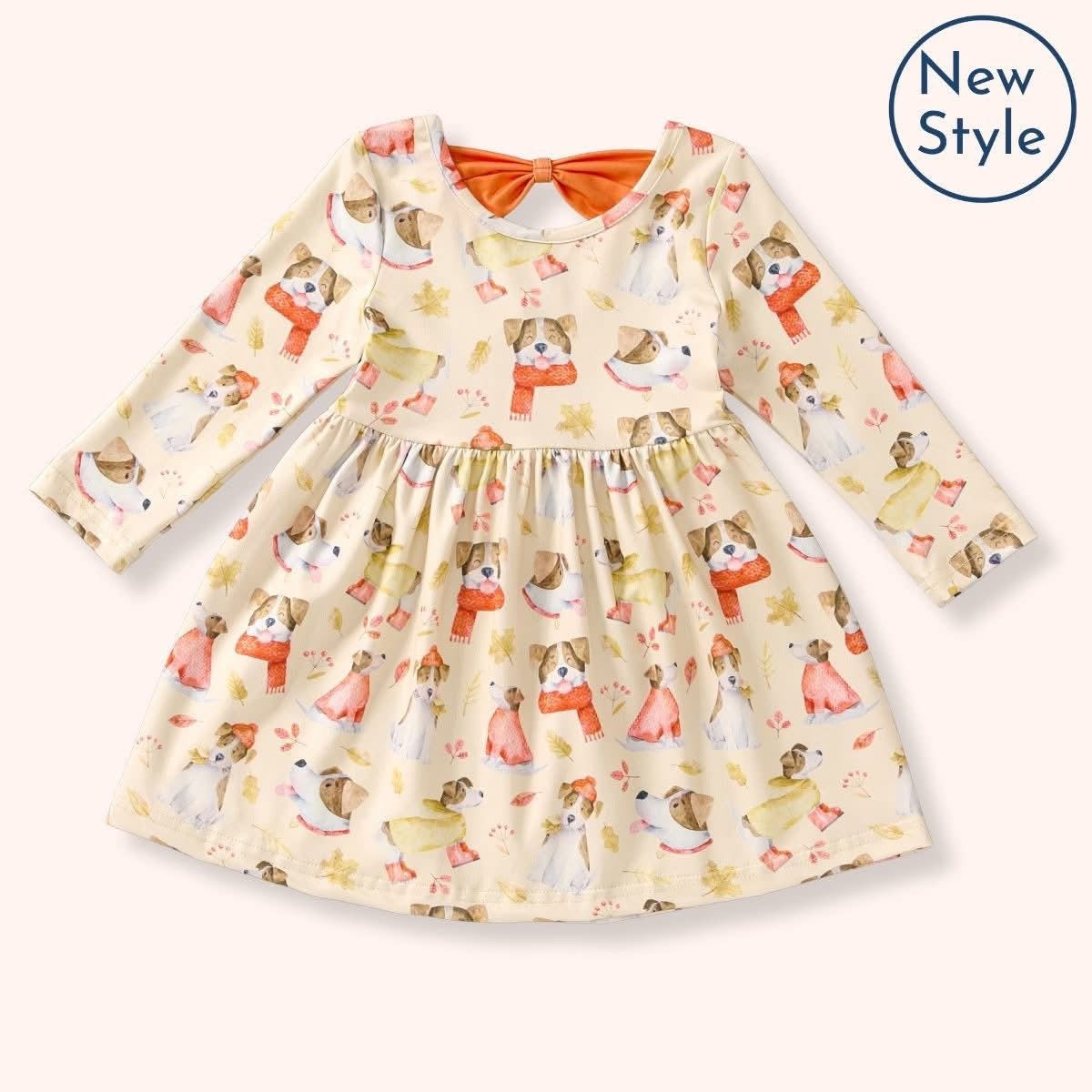 Snuggly Paws Dress By Pete + Lucy