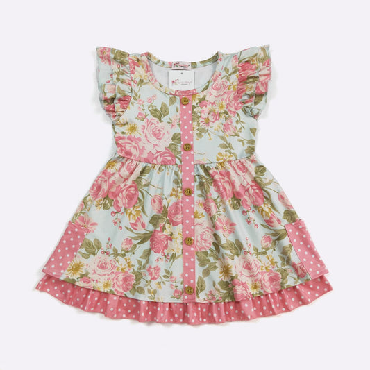 Antique Roses Dress By Clover Cottage