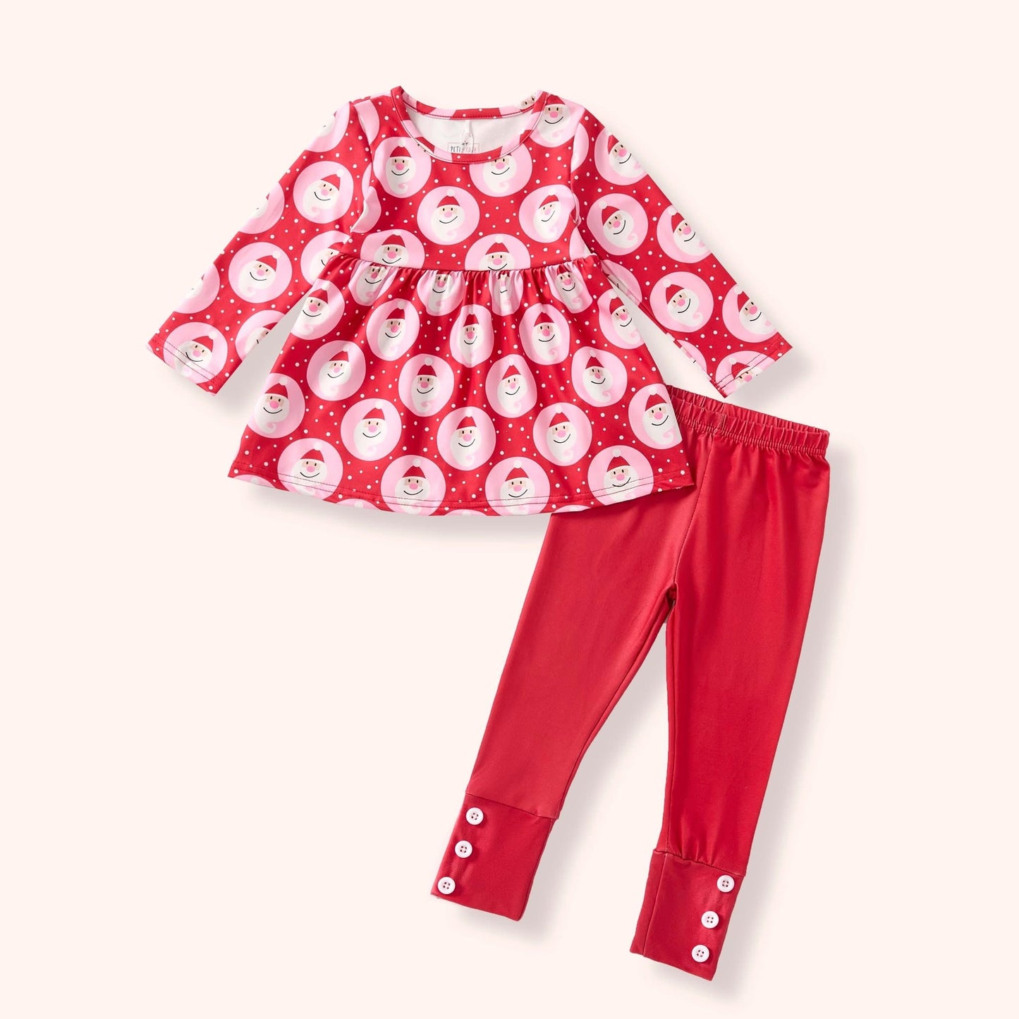 Jolly St. Nick Pants Set By Pete + Lucy