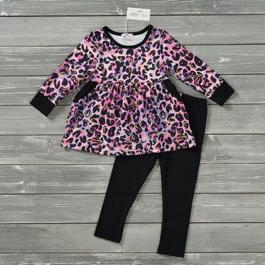 Feline Fusion Pants Set by Pete + Lucy