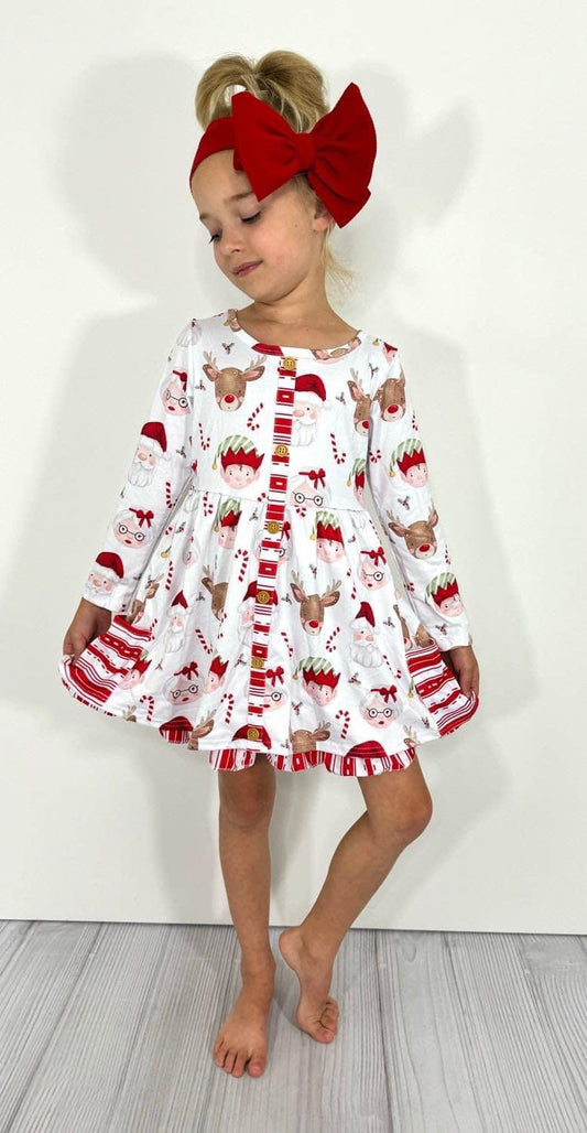 Mrs. Claus Dress by Clover Cottage