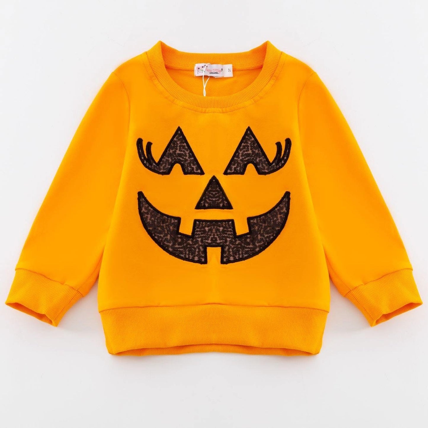 Jack O Lantern Sequin Shirt By Clover Cottage