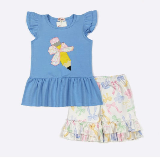 Coquette Pencil Girls Set By Clover Cottage