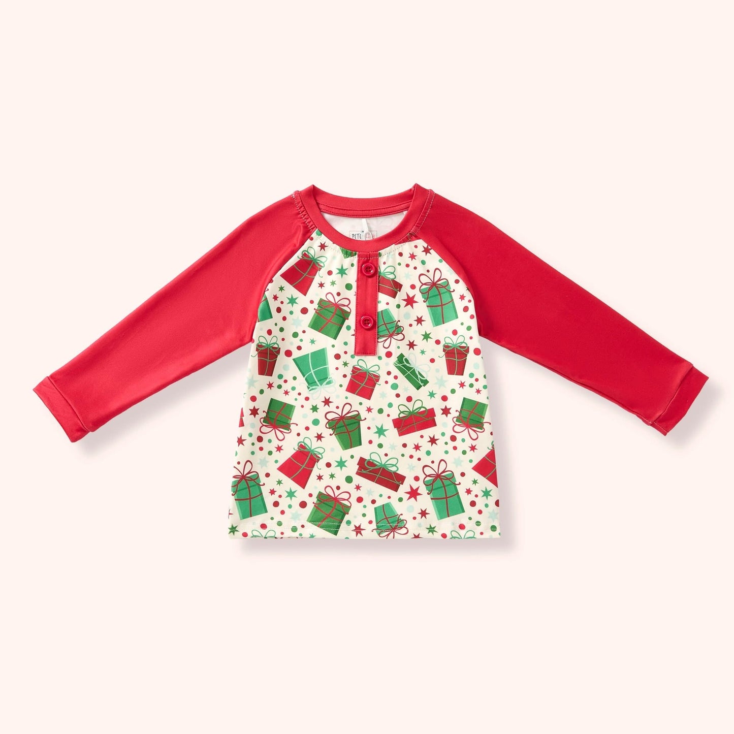 All Wrapped Up Boys Shirt By Pete + Lucy