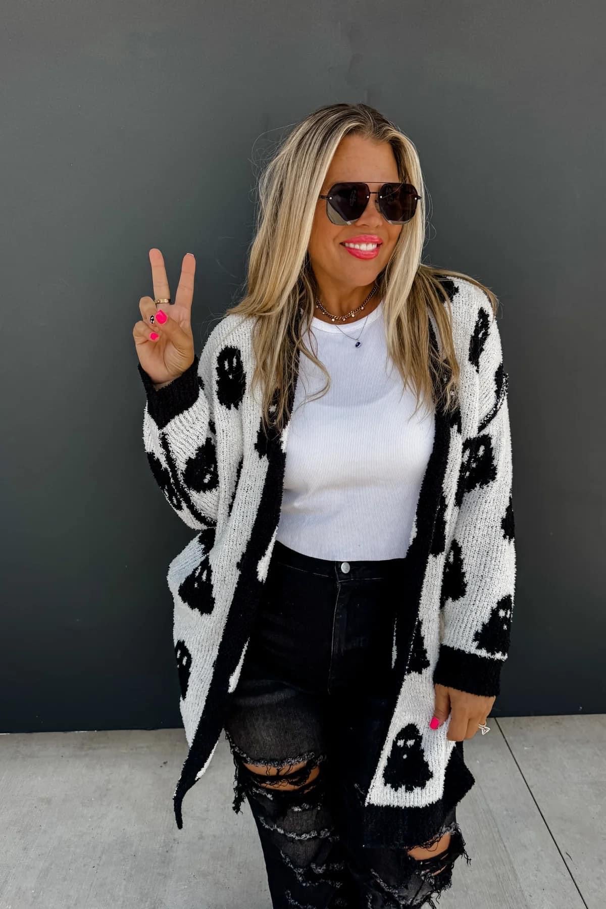 Pre-Order Ghost Reversible Cloud Cardigan