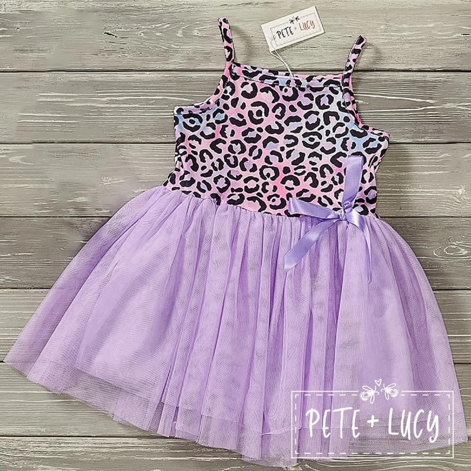 Lizzy’s Leopard Tulle Dress by Pete + Luce