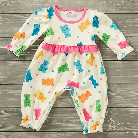 Go Go Gummy Girls Romper by Pete + Lucy