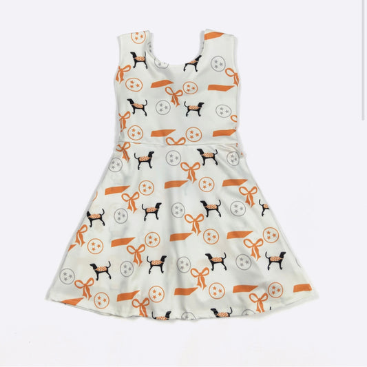 Tennessee Athletic Dress By Clover Cottage