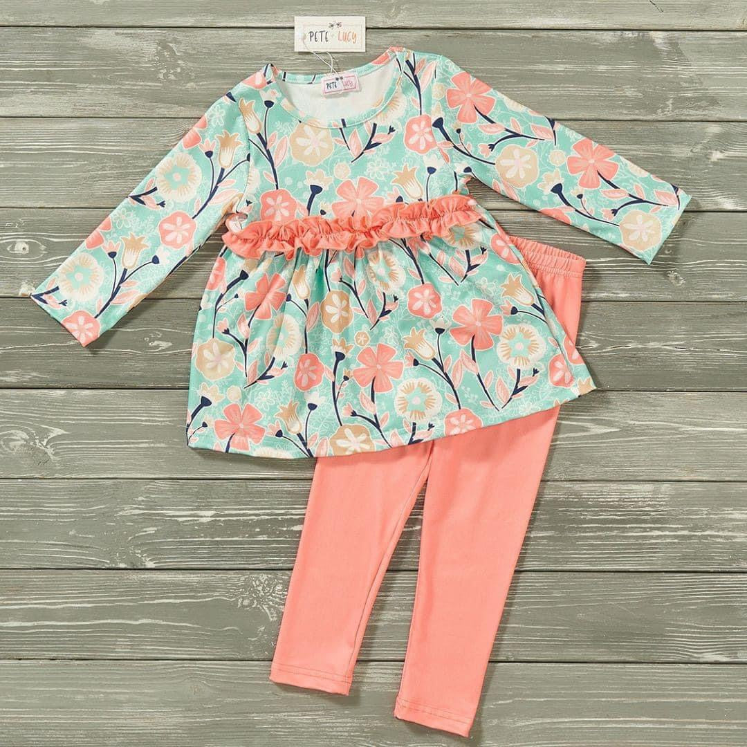 Petals In The Forest Pants Set by Pete + Lucy
