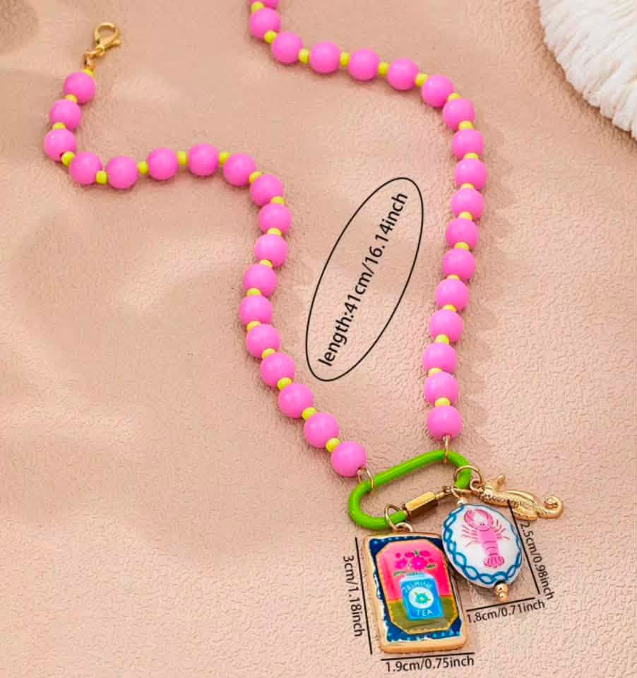 Charm Coastal Beach Necklace