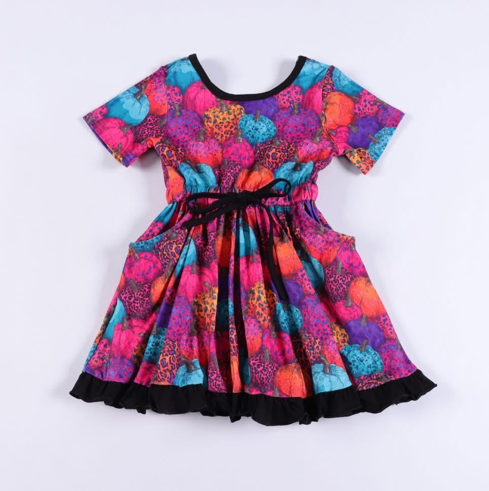 Neon Pumpkin Dress