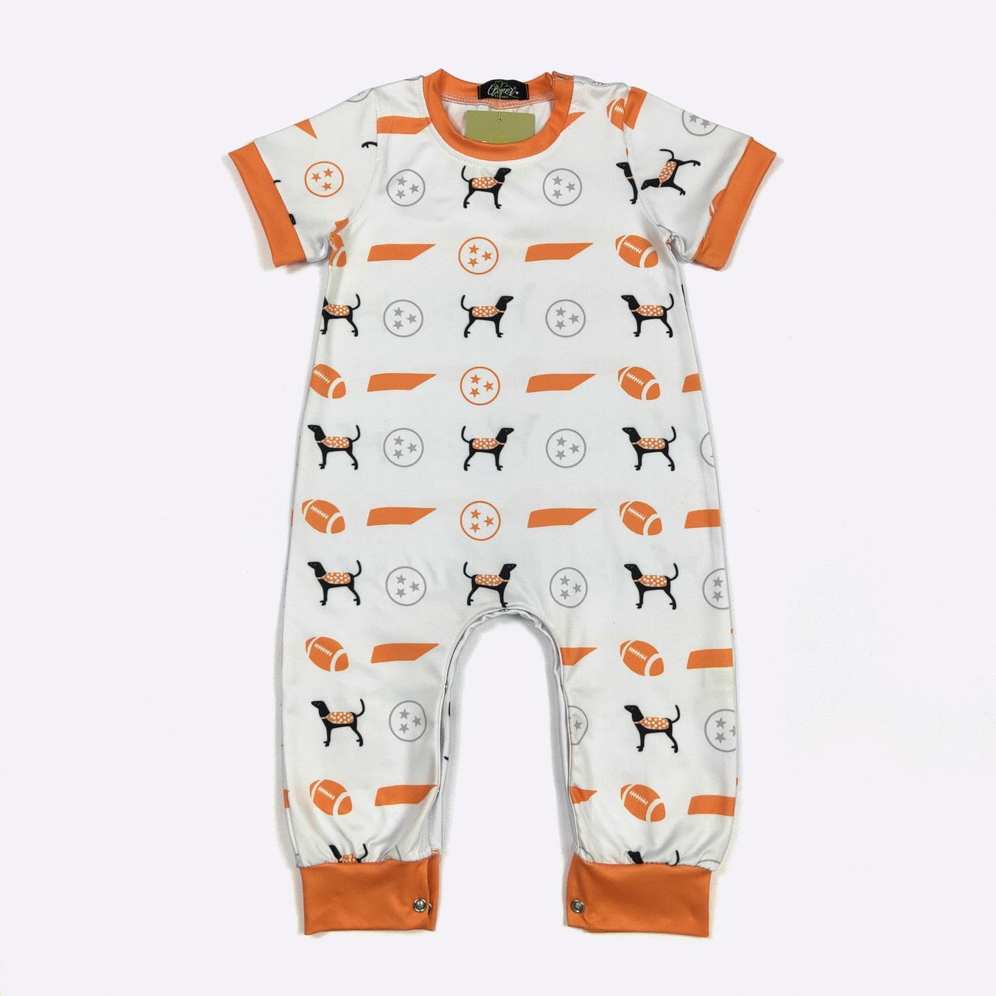 Rocky Top Infant Romper (Boys) By Clover Cottage