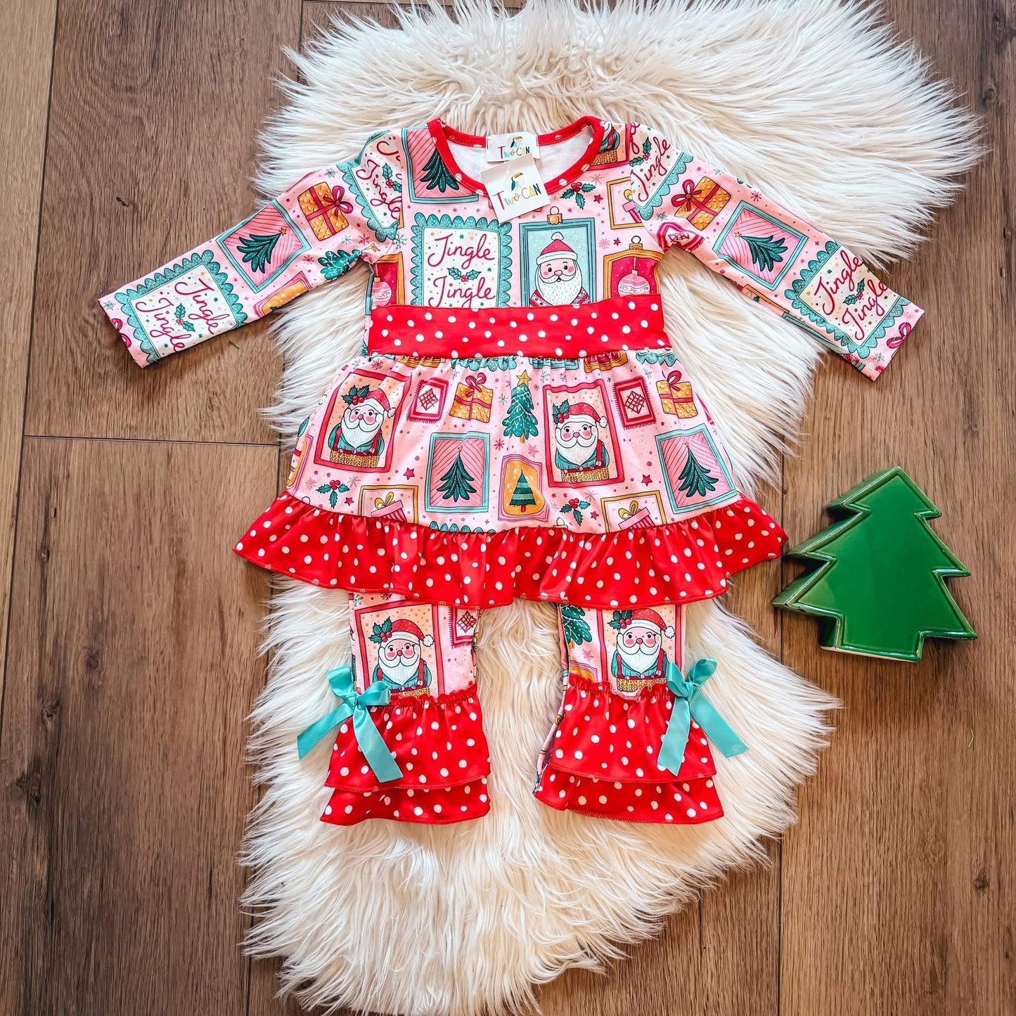 Christmas Picture Infant Romper By TwoCan