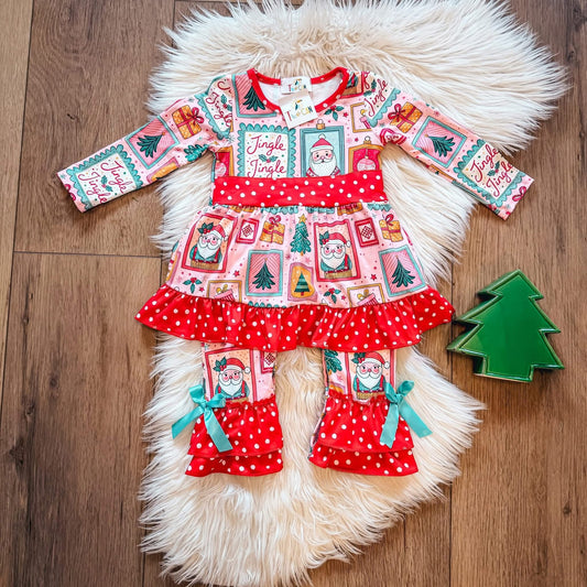 Christmas Picture Infant Romper By TwoCan