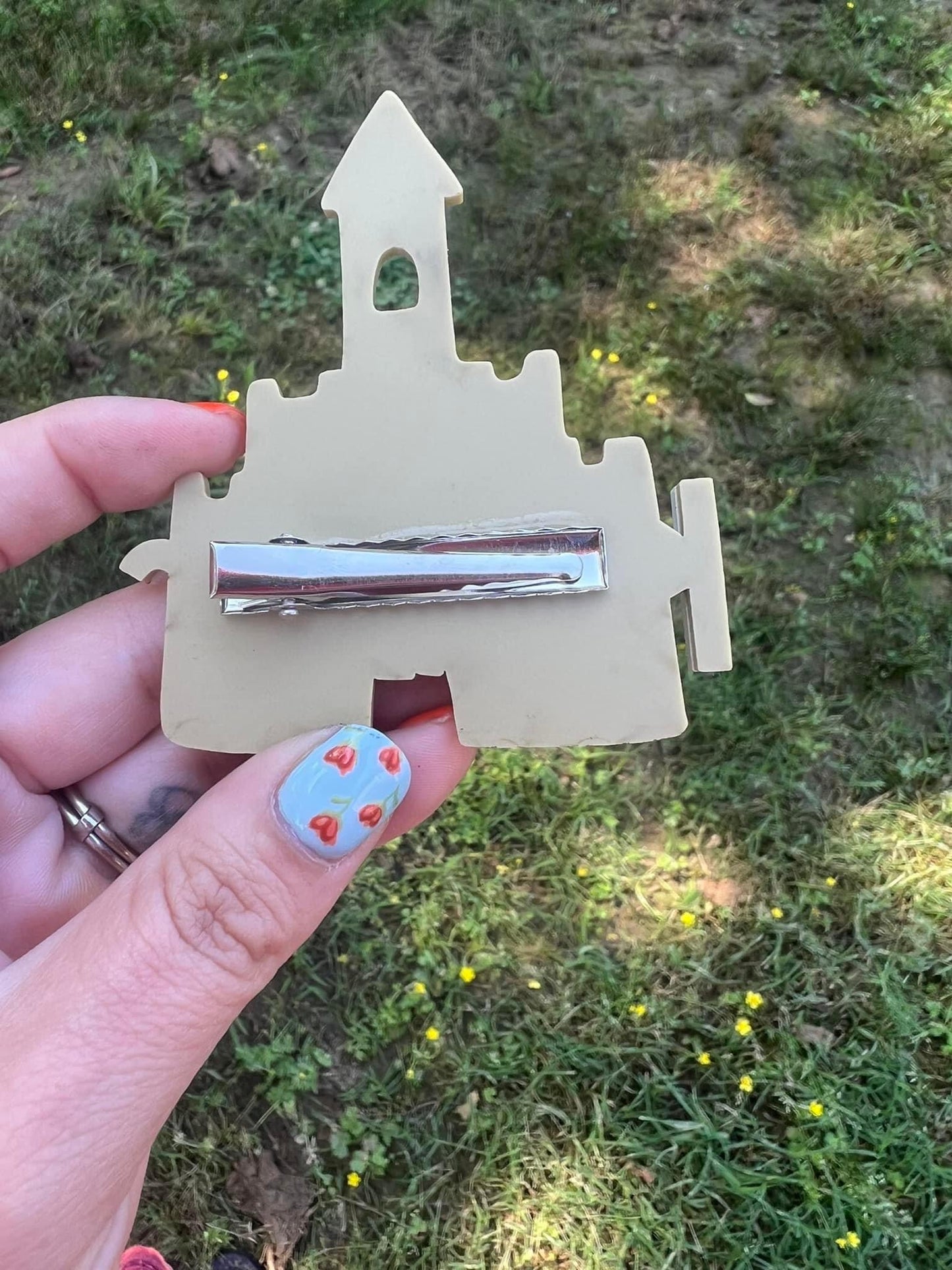 Sandcastle Hair Clip