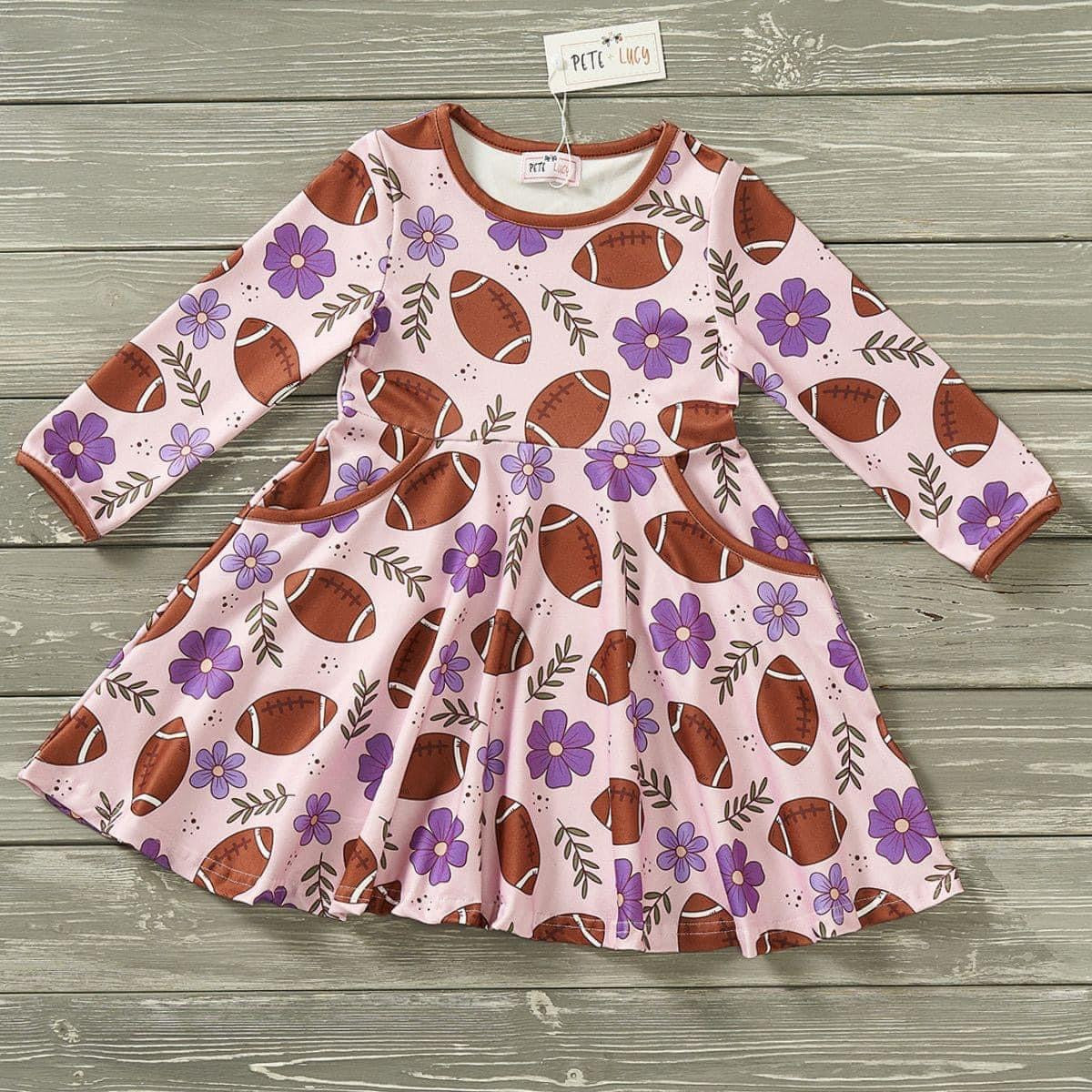 Gridiron Girls Dress by Pete + Lucy