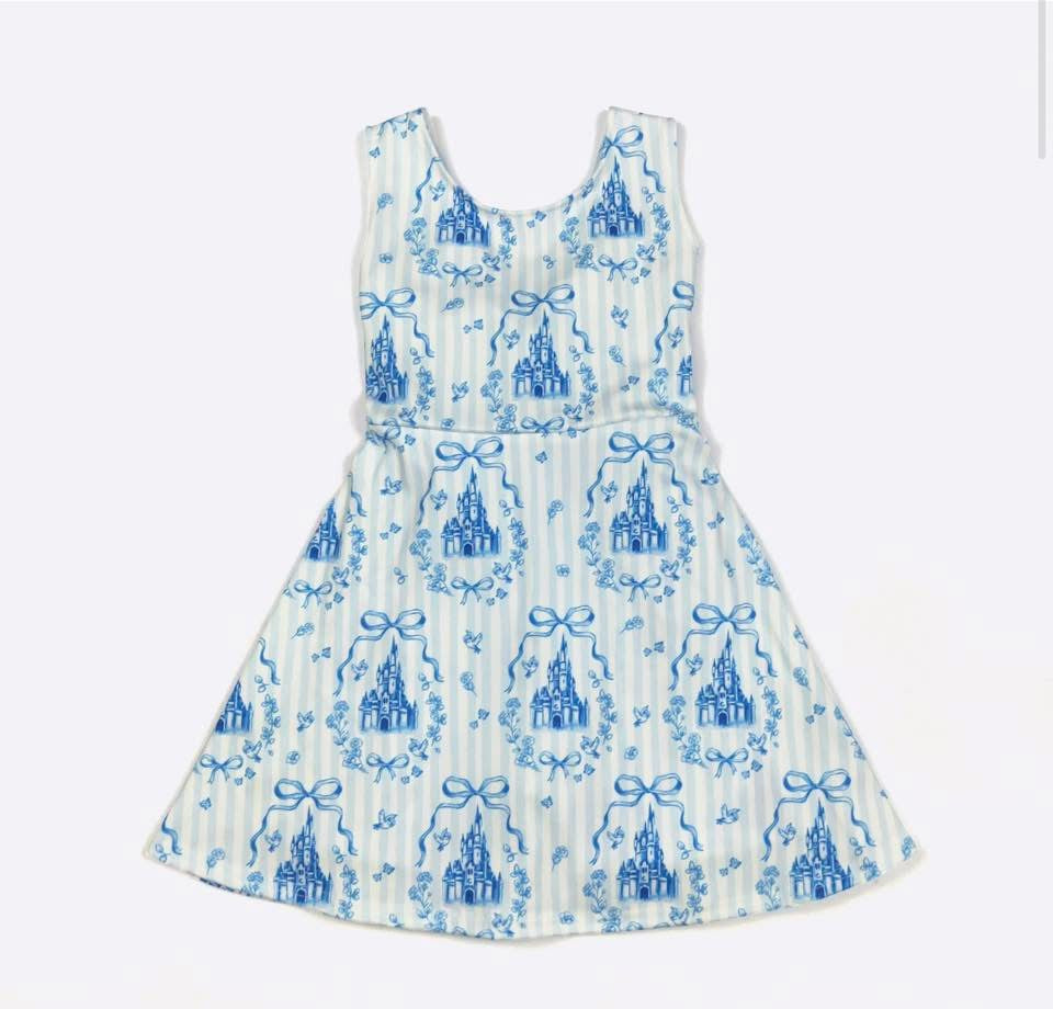 Castle Athletic Girls Dress By Clover Cottage