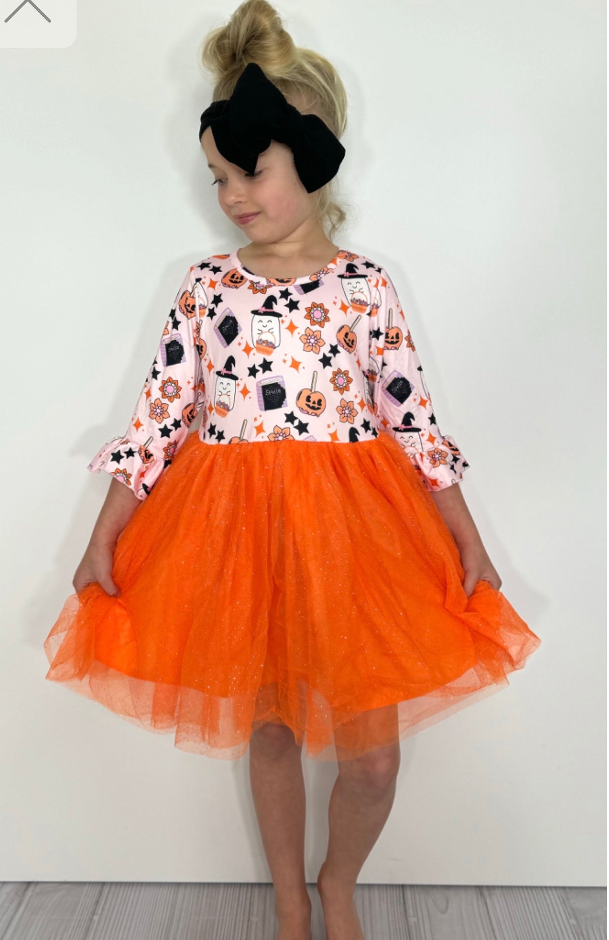 Candy Apple Tutu Girls Dress by Clover Cottage