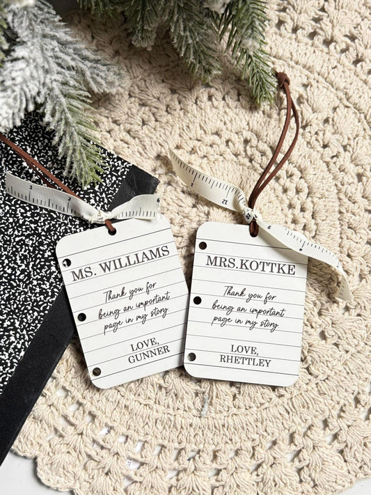 Teacher Christmas Gift