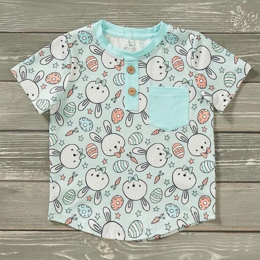 Easter Bunny Hop Boys Tee by Pete + Lucy