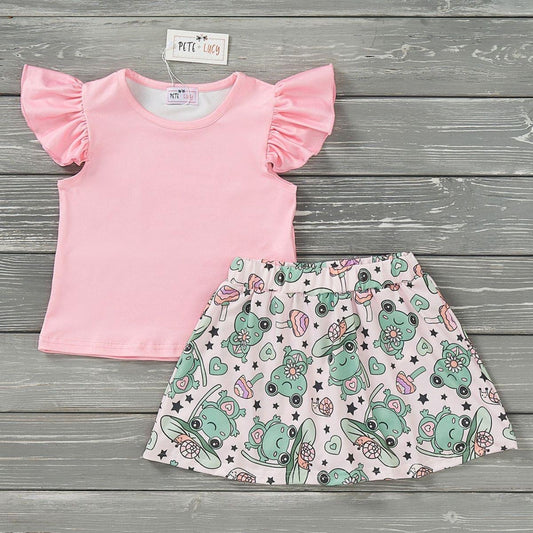 Lily Pad Leapers Skort Set by Pete + Lucy