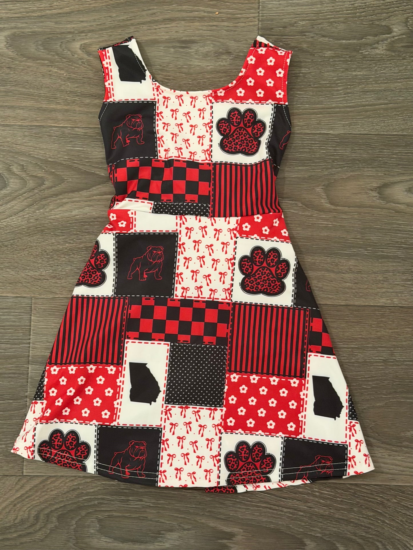 Georgia Girls Athletic Dress By Clover Cottage