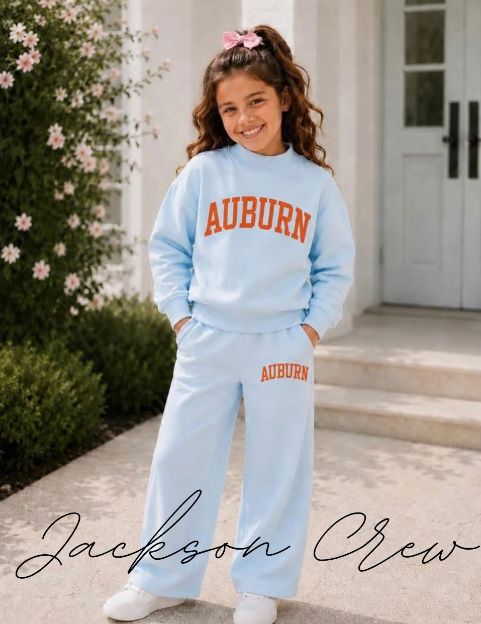 Auburn Mock Neck Set (Adult)