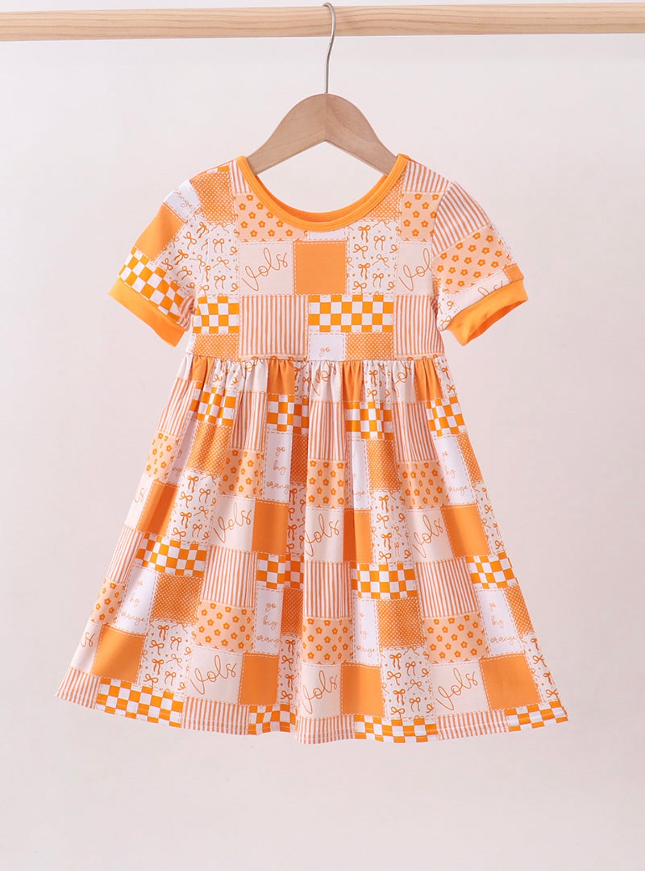 Tennessee Floral Checkered Bamboo Dress