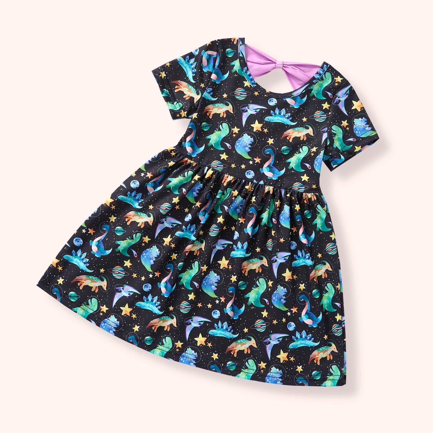Space Dino’s Dress By Pete + Lucy